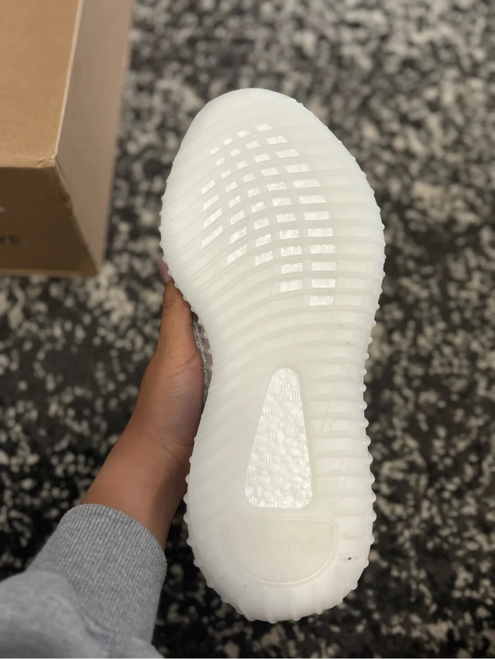 adidas Yeezy Boost 350 V2  Sneakers - Cloud White/Grey